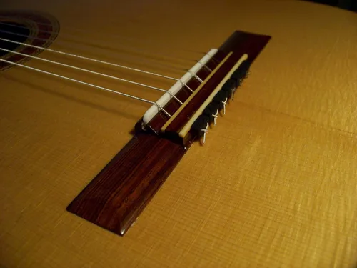 Miniatura 2 de Rosette Diamond - Bridas de cuerda de guitarra clásica, cuentas de puente de perfil bajo