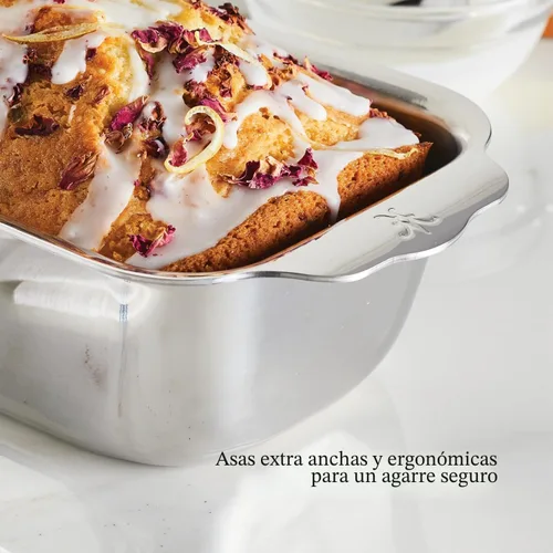 Miniatura 5 de Hestan Provisions OvenBond - Molde para pan de acero inoxidable con revestimiento de tres capas, 1 libra (9 x 5 pulgadas)