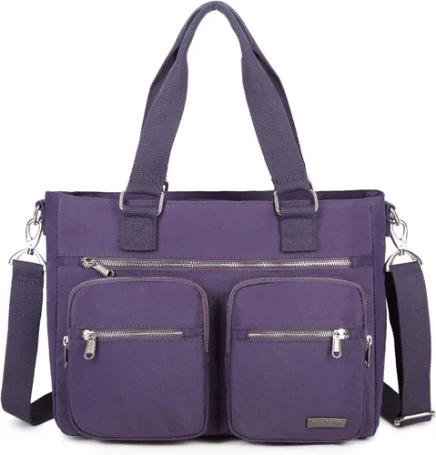 Miniatura 10 de Bolso de hombro de nailon repelente al agua - Maletín para portátil Bolsa clínica Oliva