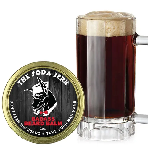 Miniatura 10 de Badass Beard Care Bálsamo para barba The Havana Haze, 2 onzas, todos los ingredientes naturales, mantiene la barba y el bigote llenos, suave