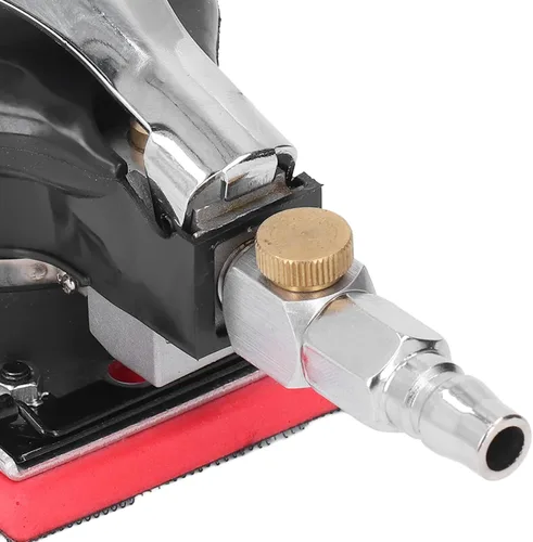 Miniatura 9 de Lijadora orbital neumática Herramienta de lijadora de aire de 1/4 pulgadas 10000RPM Mini máquina pulidora para compuestos de madera Herramienta