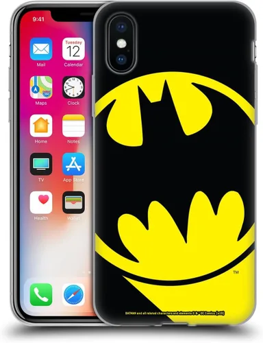 Miniatura 22 de Head Case Designs Funda de gel con licencia oficial de Batman DC Comics Bat Signal Logos [protección de grado militar] compatible con Apple iPhone 7