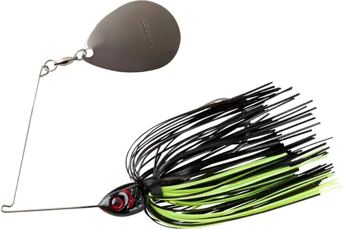 Miniatura 5 de Booyah Señuelo de pesca Moontalker Spinner-Bait Bass Negro/Rojo