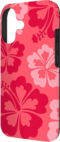 Miniatura 2 de Hibiscus Flower Beach Hawaiian Exotic Floral Surf Cranberry Case for iPhone 17