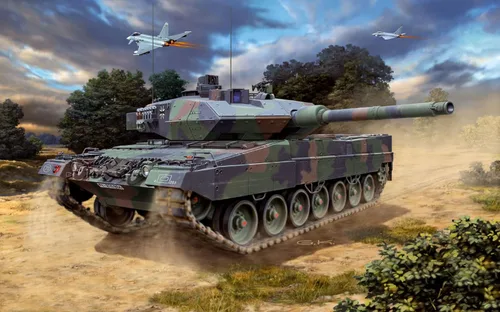 Miniatura 8 de Revell of Germany Kit de modelo de plástico Leopard 2 A6M