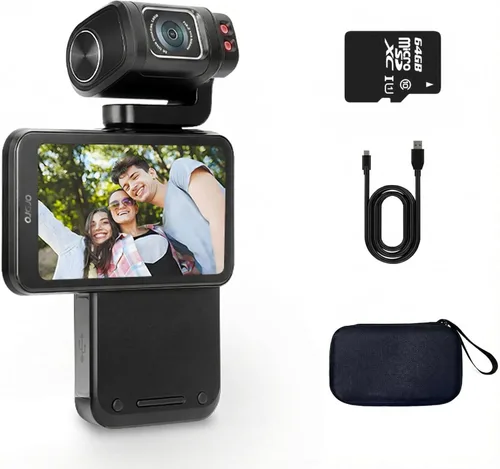 Miniatura 8 de Cámara de Mano ORDRO M3, Cámara de Vlogging 5K para YouTube, Cámara de Video 4K/60FPS con Pantalla Táctil Desenfundable de 3.5' Visión Nocturna IR