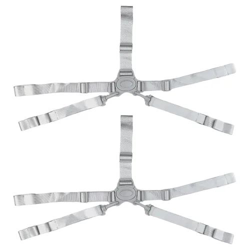 Correas universales para silla alta, correa de seguridad para bebés de 5 puntos, arnés ajustable, correa de seguridad para bebé, para cochecito