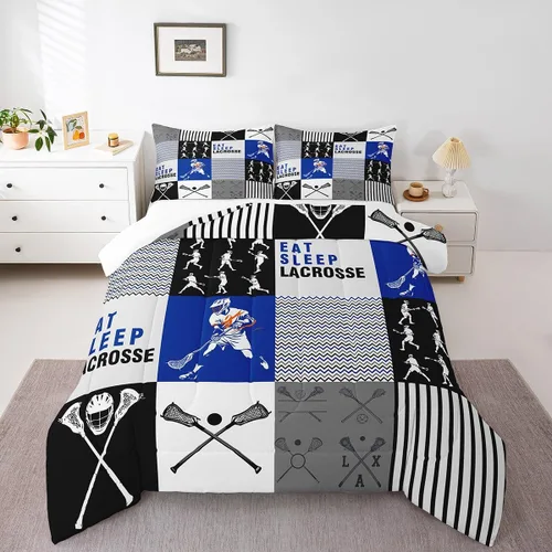 Miniatura 9 de Eat Sleep - Juego de edredón de natación para niños y niñas, ropa de cama temática de natación, juego de cama de natación, juego de deportes Nadar 03