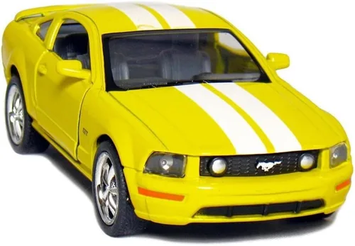 Miniatura 3 de Ford Mustang GT policía 2006 negro y blanco 1 38 Toywonder