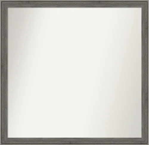 Miniatura 35 de Amanti Art Espejo personalizado, espejo de baño gris plomo a rayas, espejo de pared o espejo de tocador de baño sobre el fregadero