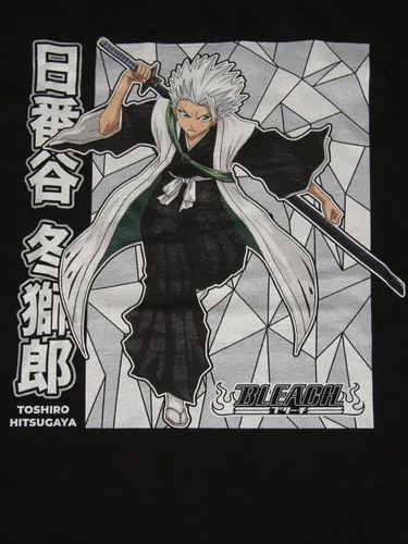 Miniatura 2 de Bioworld Bleach Toshiro Hitsugaya - Camiseta negra para hombre