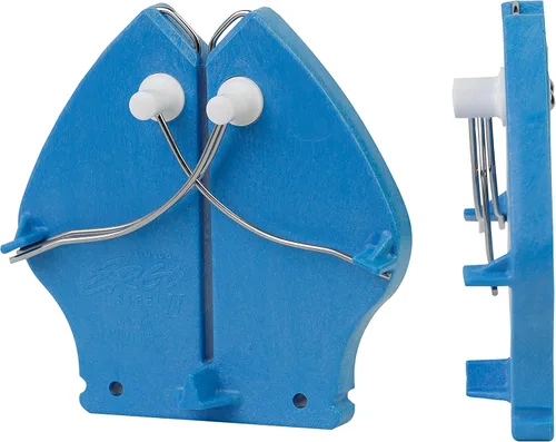 Miniatura 2 de ERGO STEEL 2 Herramienta de afilado de mantenimiento de bordes de cuchillos-Azul