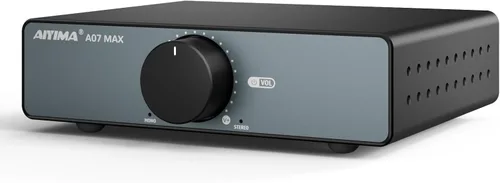 AIYIMA A07 MAX Amplificador Estéreo de 2 Canales para Audio del Hogar 300W*2 TPA3255 Clase D Amplificador de Potencia/Amplificador Mono Enlazable