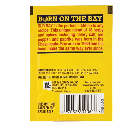 Miniatura 2 de OLD BAY - Condimento, 0.25 oz (paquete de 400)
