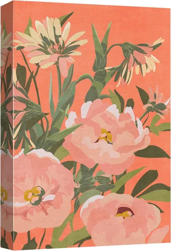 Miniatura 55 de SIGNFORD Lienzo impreso para pared, cielo nublado, bosque verde, prado, naturaleza, desierto, ilustraciones florales botánicas, arte moderno