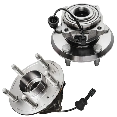 Miniatura 95 de Detroit Axle - 2.2L Bujes de rodamiento de rueda delanteros de 2 piezas para Honda Accord 90-97, 97 Acura CL, 2 rodamientos de ruedas y conjunto