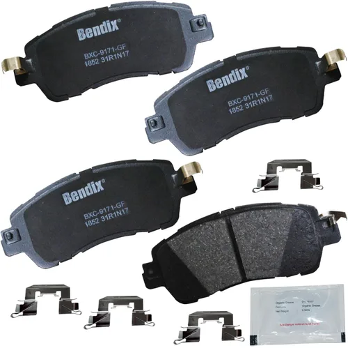 Miniatura 33 de Pastillas de freno delanteras cerámicas Bendix Priority1 CFC2302 para Hyundai Elantra 2021, Sonata 2022-2020, Kia K5 2023-2021