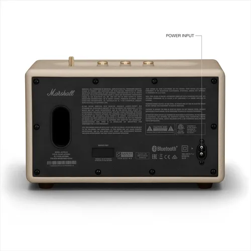 Miniatura 8 de Marshall Acton III - Altavoz Bluetooth para el hogar, color crema