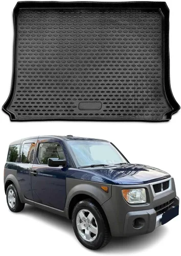 Miniatura 11 de OMAC Alfombrillas para Honda Element 2003-2011, alfombrillas de automóvil para todo tipo de clima, 3D, ajuste personalizado, alfombrilla de goma