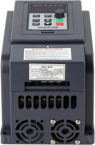 Miniatura 9 de ViaGasaFamido VFD Inversor Variable Frecuencia Drive 1 Fase 220V Entrada 3 Fase 380V Salida AT4-1500X 400Hz 8A Controlador de velocidad del motor