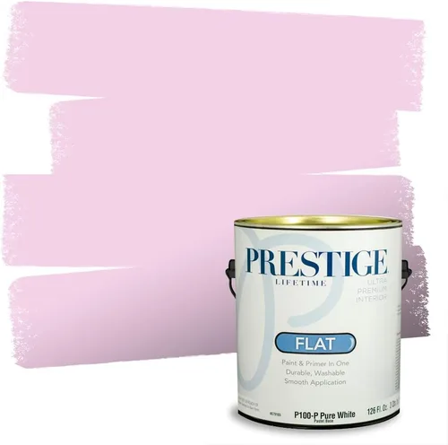 Miniatura 52 de Prestige Paints - Pintura exterior e imprimación en uno, 1 galón, plano, E500-P-A011GP