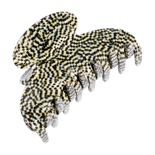 Miniatura 17 de France Luxe Pinza de pelo francés para mujer, pinza de alta costura mediana para cabello grueso o fino, agarre fuerte antideslizante, ligero, diseño