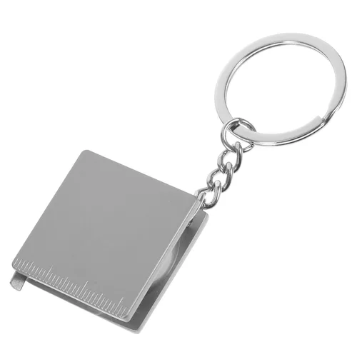 Operitacx Cinta métrica de metal de alta precisión 3.3 ft llavero mini cinta métrica para celebración del partido