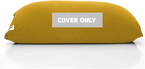 Miniatura 7 de Yogibo Funda de repuesto para puf corto, extraíble, lavable, color marrón