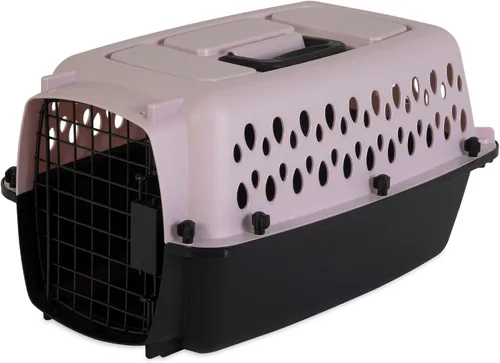 petmate Fashion Vari Kennel, hasta 10lbs, Pearl Breeze/black