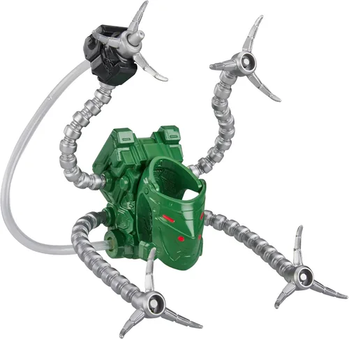 Miniatura 9 de Marvel Spider-Man Aqua Web Warriors - Figura de acción Doc Ock de 4 pulgadas con accesorio de equipo de agua recargable, figuras de acción
