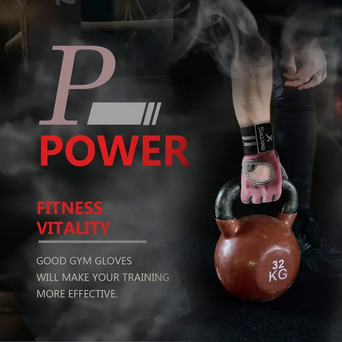 Miniatura 4 de spacepower Workout Gloves, Weight Lifting Gloves for Women&Men, Lightweight Breathable Gym Gloves for Exercise