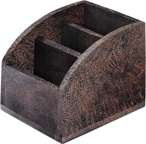 Miniatura 13 de OKSQW Caja de control remoto de madera (Negro-S)