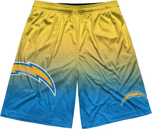 Miniatura 3 de FOCO Mens NFL Football Team Logo Gradient Big Logo Training Shorts