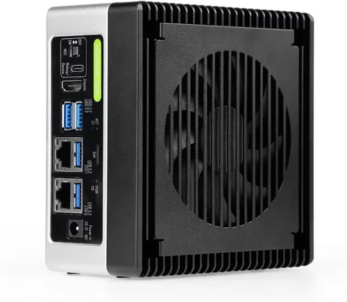 Miniatura 11 de reComputer J4011-Edge Dispositivo AI con módulo NVIDIA Jetson Orin™ NX de 8 GB, 4xUSB 3.2, M.2 Key E y ranura Key M, carcasa de aluminio, sistema