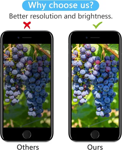 Miniatura 2 de para iPhone 8/SE2020 de 2ª generación, reemplazo de pantalla negra de 4.7 pulgadas, pantalla LCD táctil 3D, digitalizador de pantalla frontal