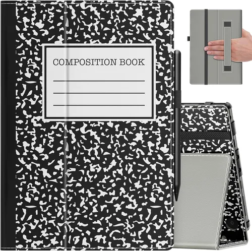Miniatura 21 de VORI Funda para tableta Amazon Kindle Fire HD 10 (13ª/11ª generación 2023/2021) y Fire HD 10 Plus – Funda plegable delgada con función