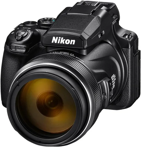 Nikon COOLPIX P1000 Cámara digital superzoom | Zoom óptico de 125x con estabilización de imagen, 16 MP, video 4K Ultra HD, conectividad Wi-Fi,