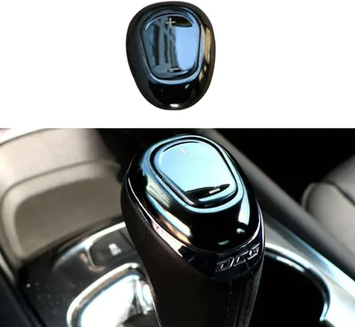 Miniatura 3 de para Chevrolet Cruze 2016 2017 2018 2019 Perilla de Cambio de Marcha de Palanca de Cambio de Nivel de Leva de Titanio Negro