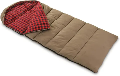 Miniatura 2 de Guide Gear Saco de dormir para adultos, clima frío, invierno, senderismo, campamento, cazador, lona, -30 grados