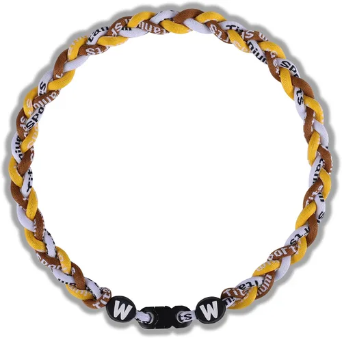Miniatura 22 de Willtok Collar de béisbol prémium de 18 pulgadas con cuerda trenzada de nailon con diseño Tornado
