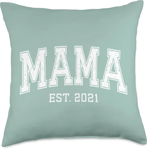 Miniatura 4 de Mama Est 2021 Custom Mom Personalized Mothers Day Customized Throw Pillow
