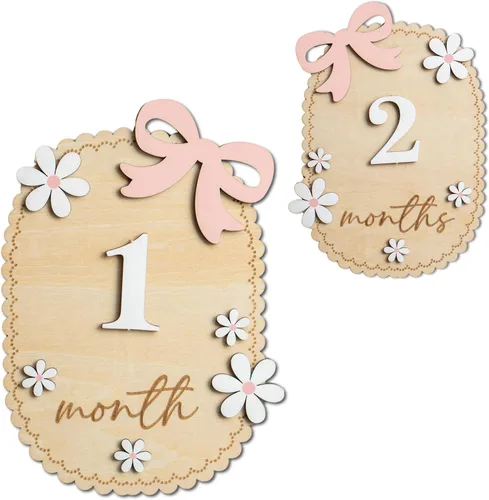 Miniatura 12 de Señal de hito mensual para bebé, hito mensual del bebé de 1 a 12, hito del mes para bebé, hito del mes del bebé, accesorios de fotografía para B11