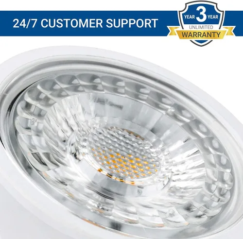 Miniatura 7 de Bombillas LED para Paisajismo MR16 de 5W, Bajo Voltaje 12V Reemplazo de Halógeno de 50W para Reflector de Paisajismo Exterior y Luz de Riel 2700K