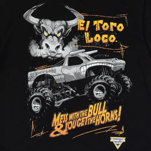 Miniatura 3 de Monster Jam Grave Digger Megalodon El Toro Loco - Camiseta para adulto