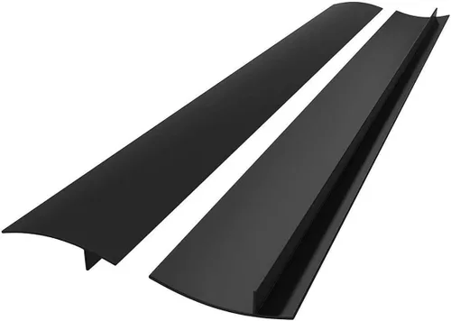 Fundas para huecos para estufas, cubiertas para huecos de encimera de cocina (25 pulgadas, paquete de 2) resistentes al calor, sellan los huecos