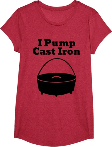 Miniatura 40 de I Pump - Camiseta de hierro fundido para cocinar al horno holandés
