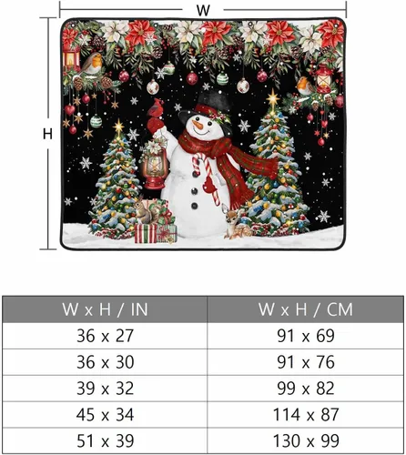 Miniatura 83 de Cubierta magnética azul para chimenea, detiene la pérdida de calor, pantalla de chimenea para interiores, bolas de gnomos de Navidad, árbol de copo