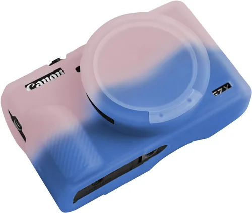 Miniatura 12 de Funda Easy Hood para cámara Canon Powershot G7 X Mark III, cubierta protectora de silicona suave con carcasa de lente extraíble para cámara Canon