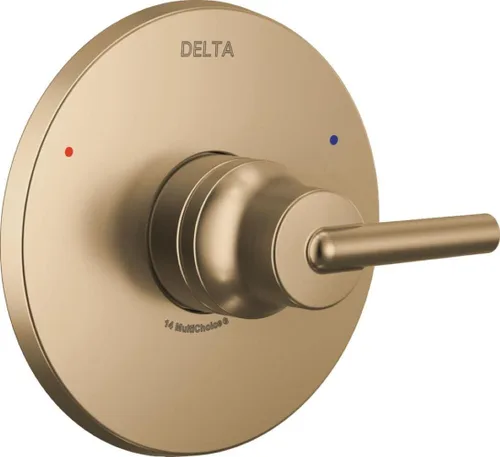 Miniatura 9 de Delta Trinsic Serie 14 T14059-PN - Kit de moldura de válvula de ducha de una sola función, níquel pulido T14059-PN (válvula no incluida)