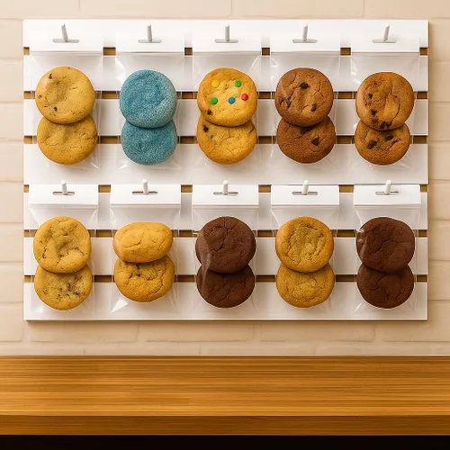 Miniatura 6 de 888 Display – 200 bolsas de golosinas ultra transparentes, panadería, vela, jabón, bolsas de galletas con sello adhesivo